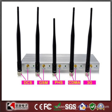 3G GSM CDMA Dcs Phs Jammer with Remote Control